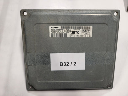 FORD FIESTA ECU / 4S61-12A650-NC / S120977013E / 3BTC / SIM210 / J38AC / S120977013