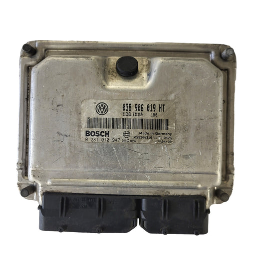 VW SEAT ECU / 038906019HT / 0281010947 / EDC15P+ / BOSCH