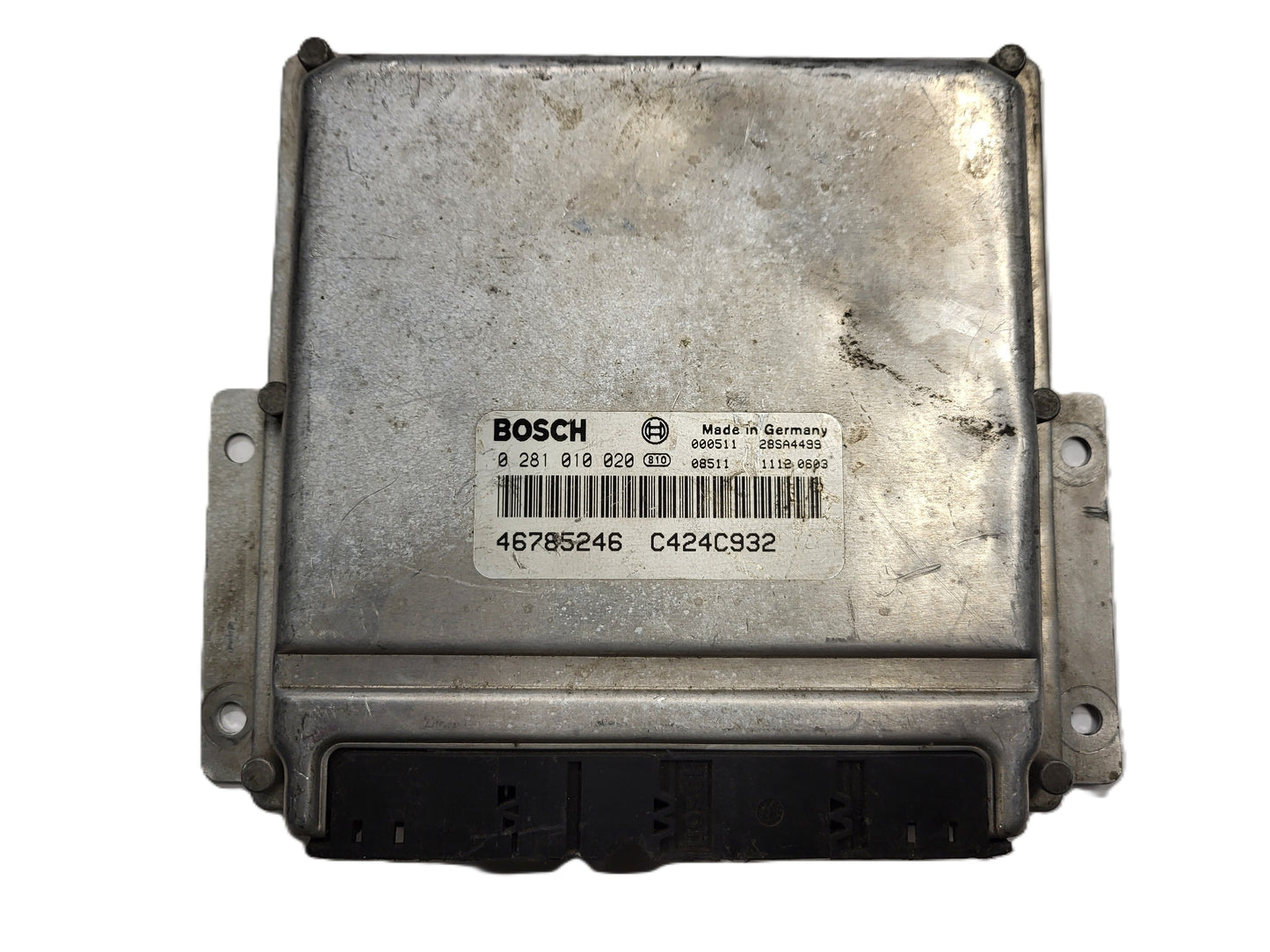 ALFA ROMEO ECU / 0281010020 / 46785246 / C424C932 / BOSCH