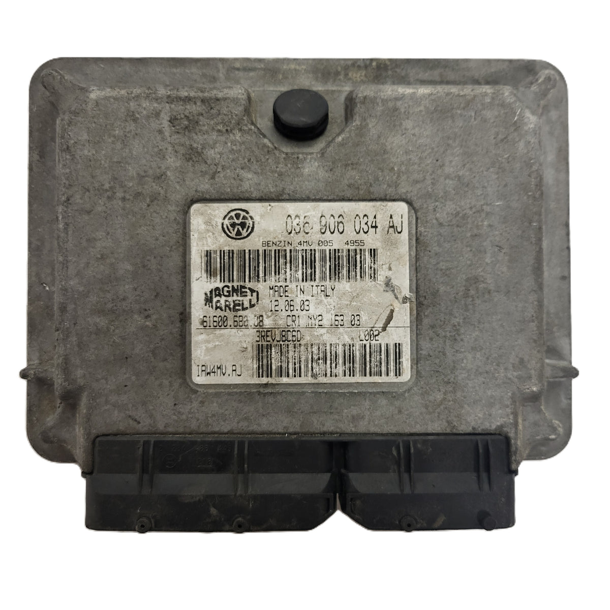SEAT IBIZA ECU / 036906034AJ / IAW4MV.AJ / 61600.680.08 / MKAGNETI MARELLI - B32-14 - 1