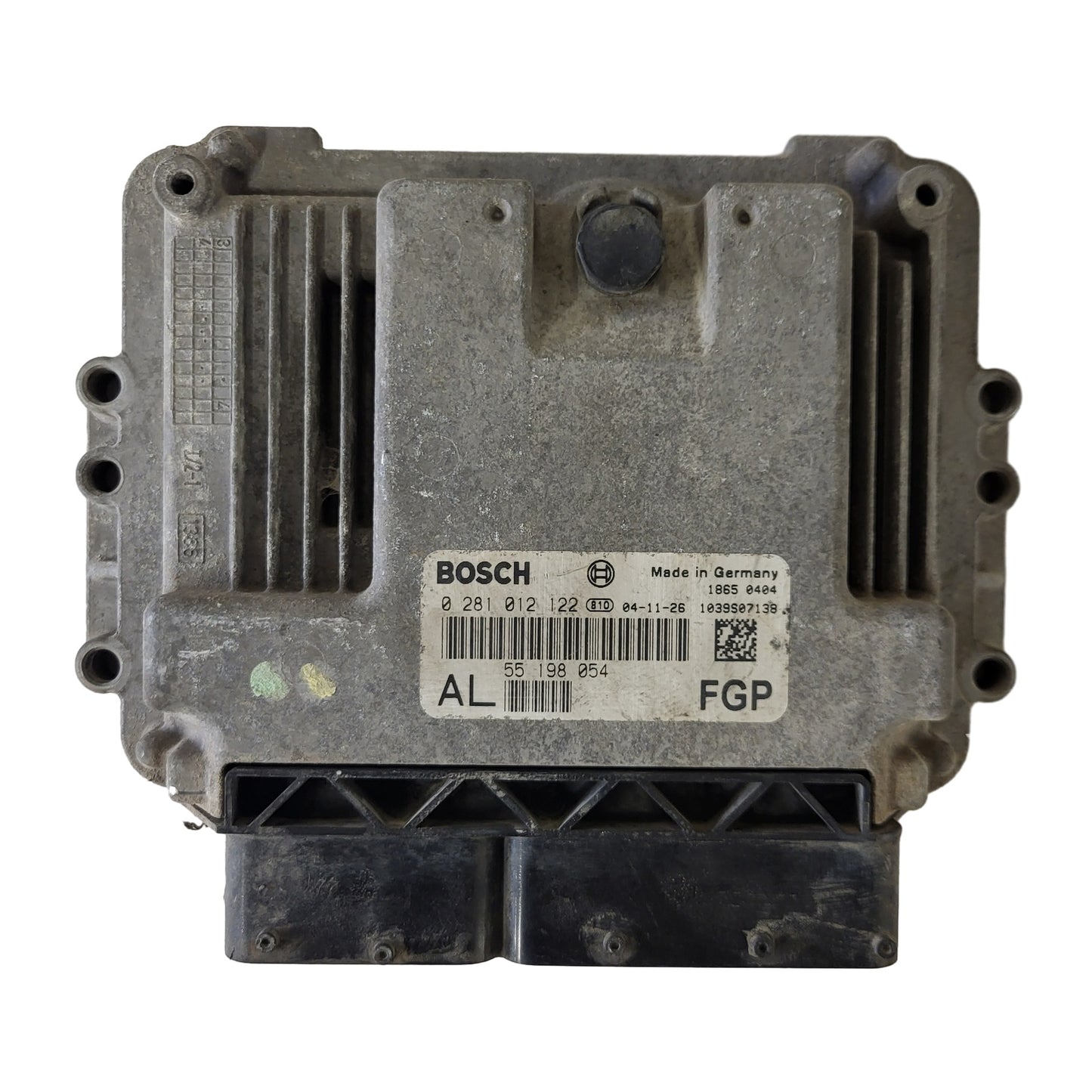 OPEL ASTRA H ECU / 0281012122 / 55198054 / AL / BOSCH