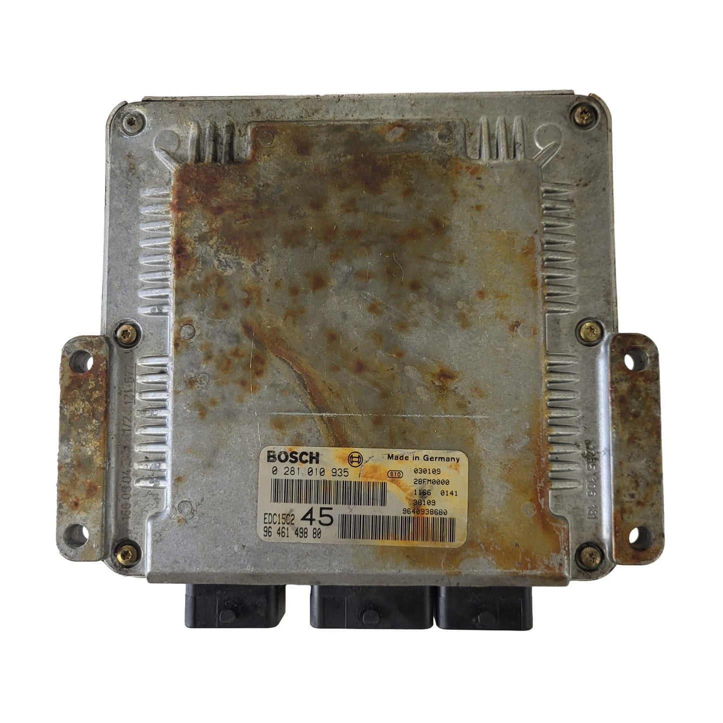 PEUGEOT 307 ECU / 0281010935 / EDC15C2 / 9646149880 / 9640938680 / BOSCH