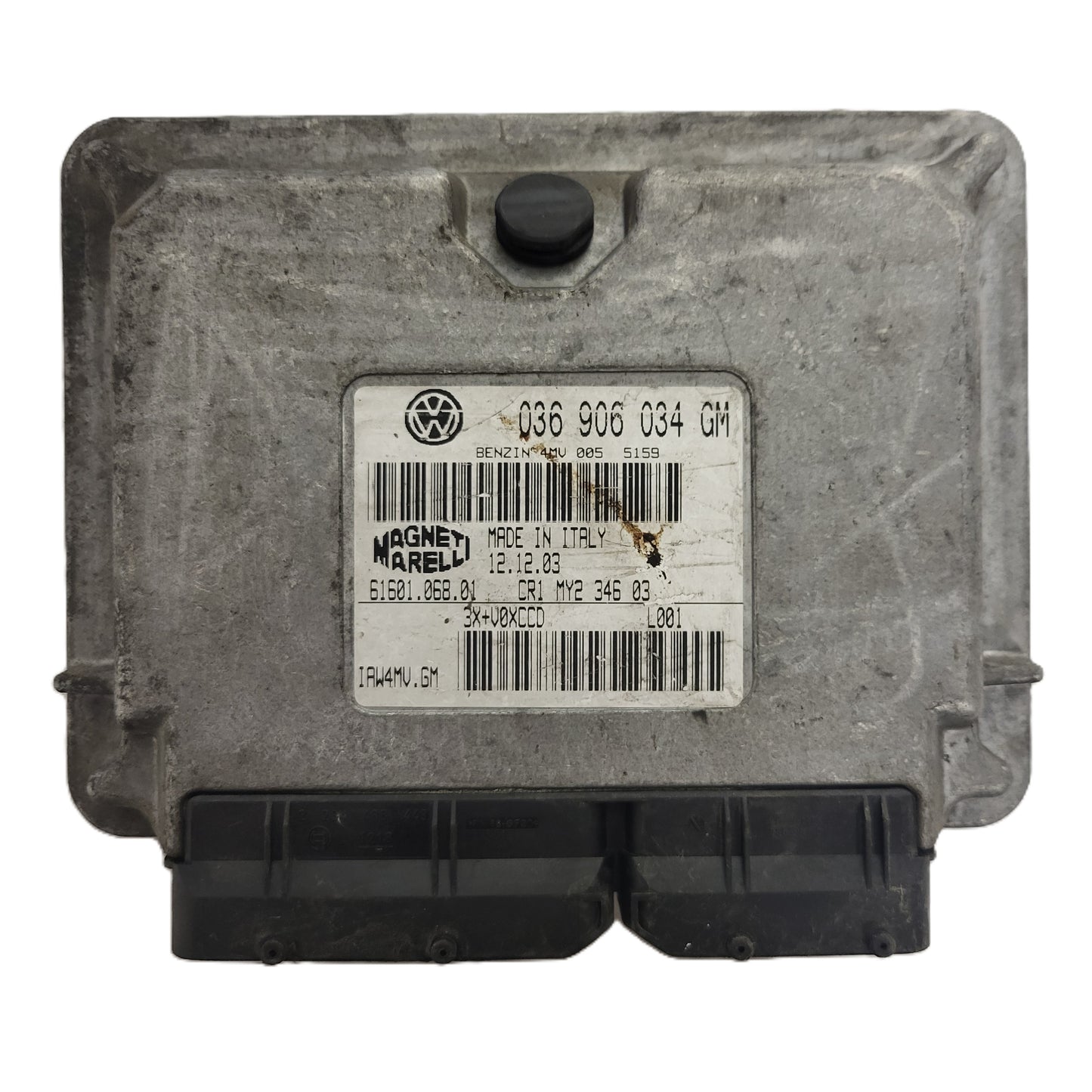 SEAT IBIZA ECU / 036906034GM / 4TV / IAW4MV.GM / 61601.068.01 / MAGNETI MARELLI