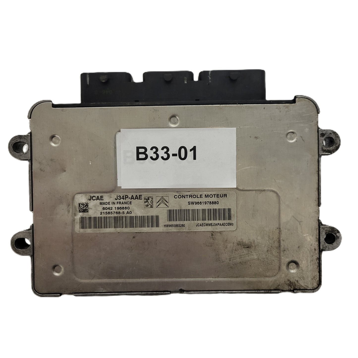 PEUGEOT CITROEN ECU / J34P-AAE / 21585768-5 / 21585768-5A0 / 9661978880 / J34P