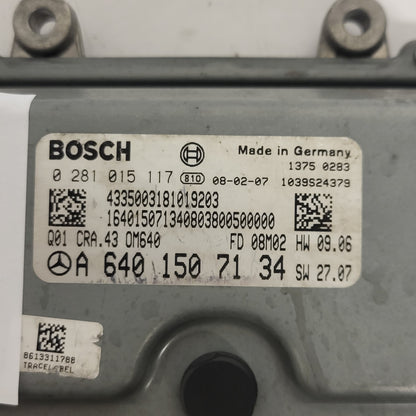 MERCEDES BENZ A B / 0281015117 / A6401507134 / BOSCH CRA.43 / OM640 BOSCH