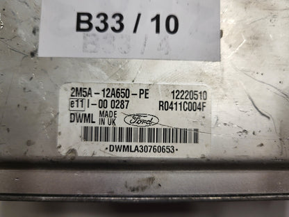 FORD FOCUS ECU / 2M5A-12A650-PE / DWML / R0411C004F / 2M5A12A650PE / DELPHI