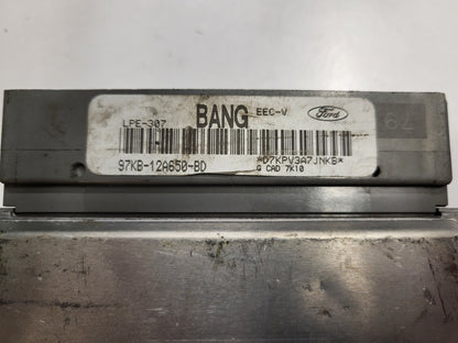 Ford KA ECU / 97KB-12A650-BD / BANG / EEC-V / LPE-307 / 97KB12A650BD