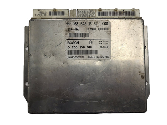 MERCDES BENZ ECU / 1685451332 / 0265109619 / BOSCH / ESP HBA