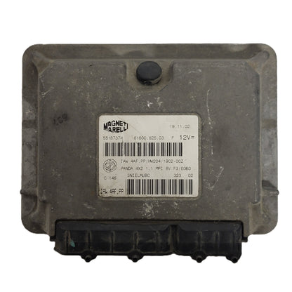 FIAT PANDA 1.1 ECU / 55187374 / IAW4AF.PP / HW204 / 61600.625.03 MAGNETI MARELLI