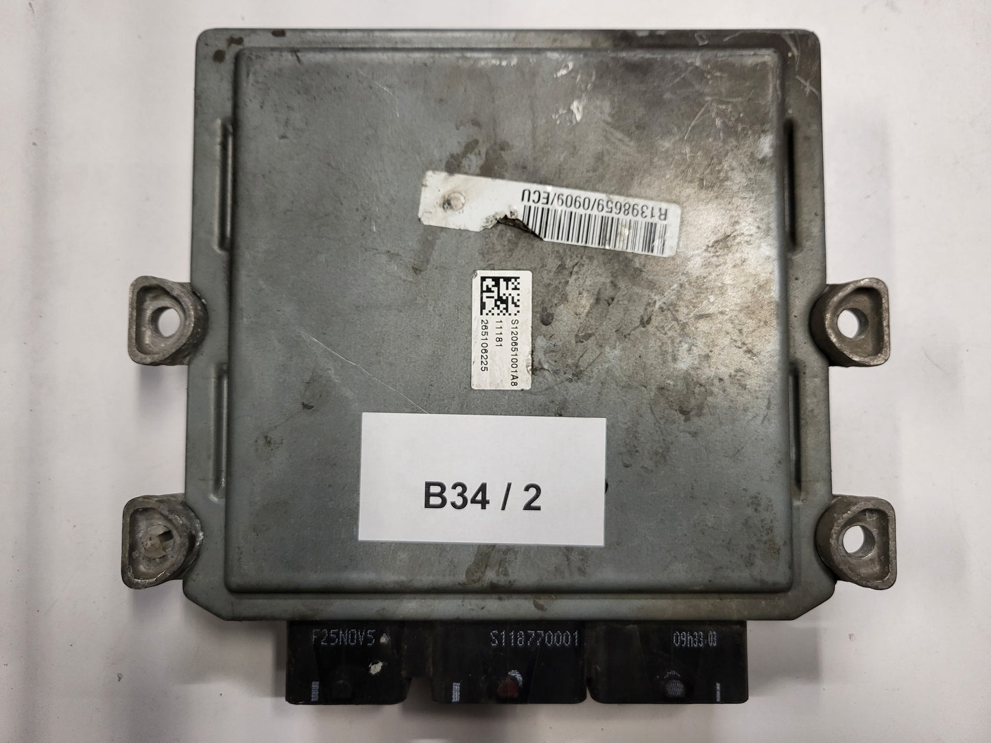 FORD FOCUS ECU / 4M51-12A650-JL / 5WS40303K-T / SID202 / 3ANL / J38AC / SIEMENS
