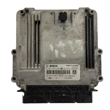 RENAULT MEGANE 3 ECU / 0281016228 / 237100323R / 237100556R / BOSCH - B34-03 - 1