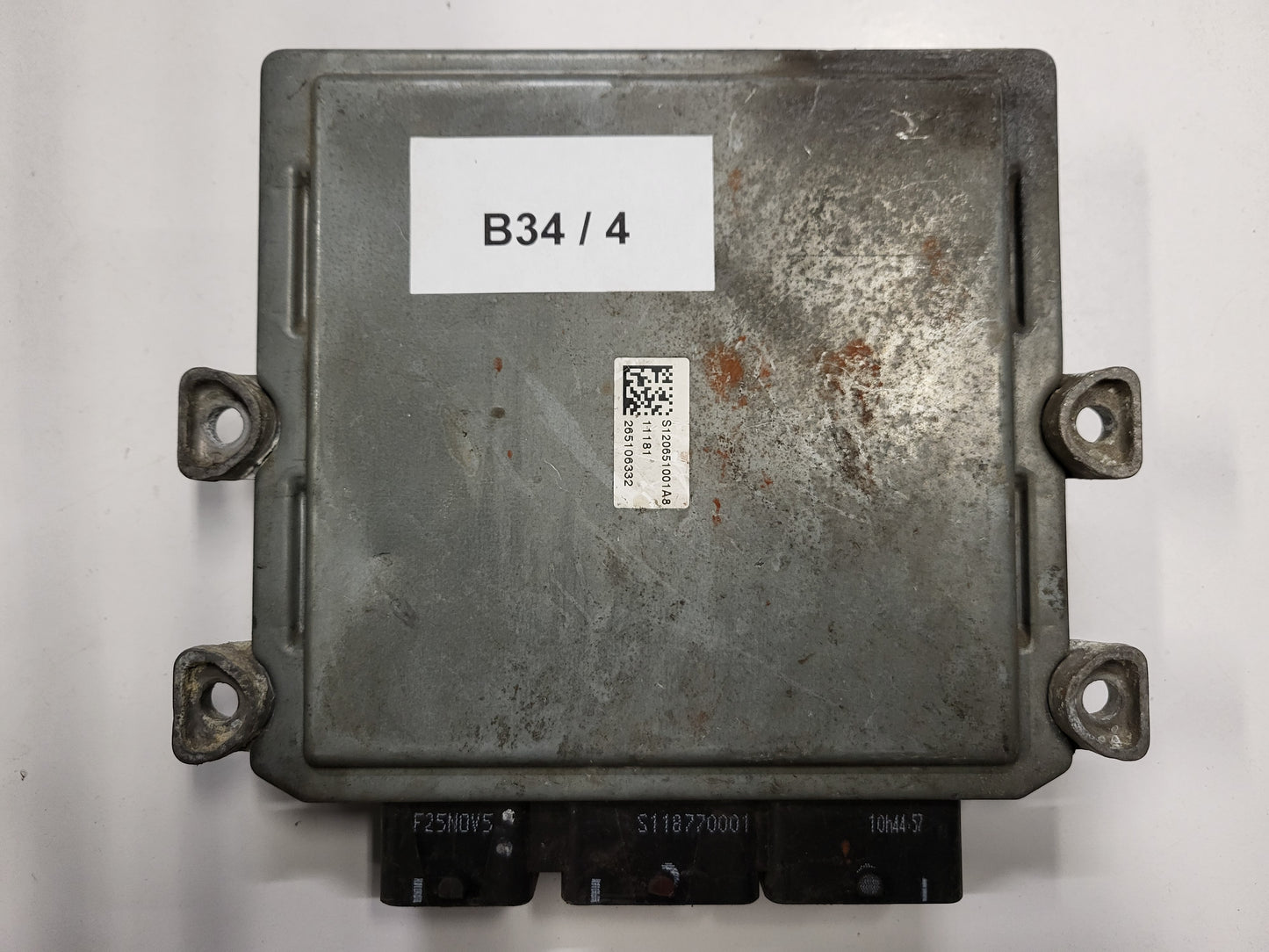 FORD FOCUS ECU / 4M51-12A650-JL / 5WS40303K-T / SID202 / 3ANL / J38AC / SIEMENS