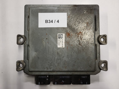 FORD FOCUS ECU / 4M51-12A650-JL / 5WS40303K-T / SID202 / 3ANL / J38AC / SIEMENS