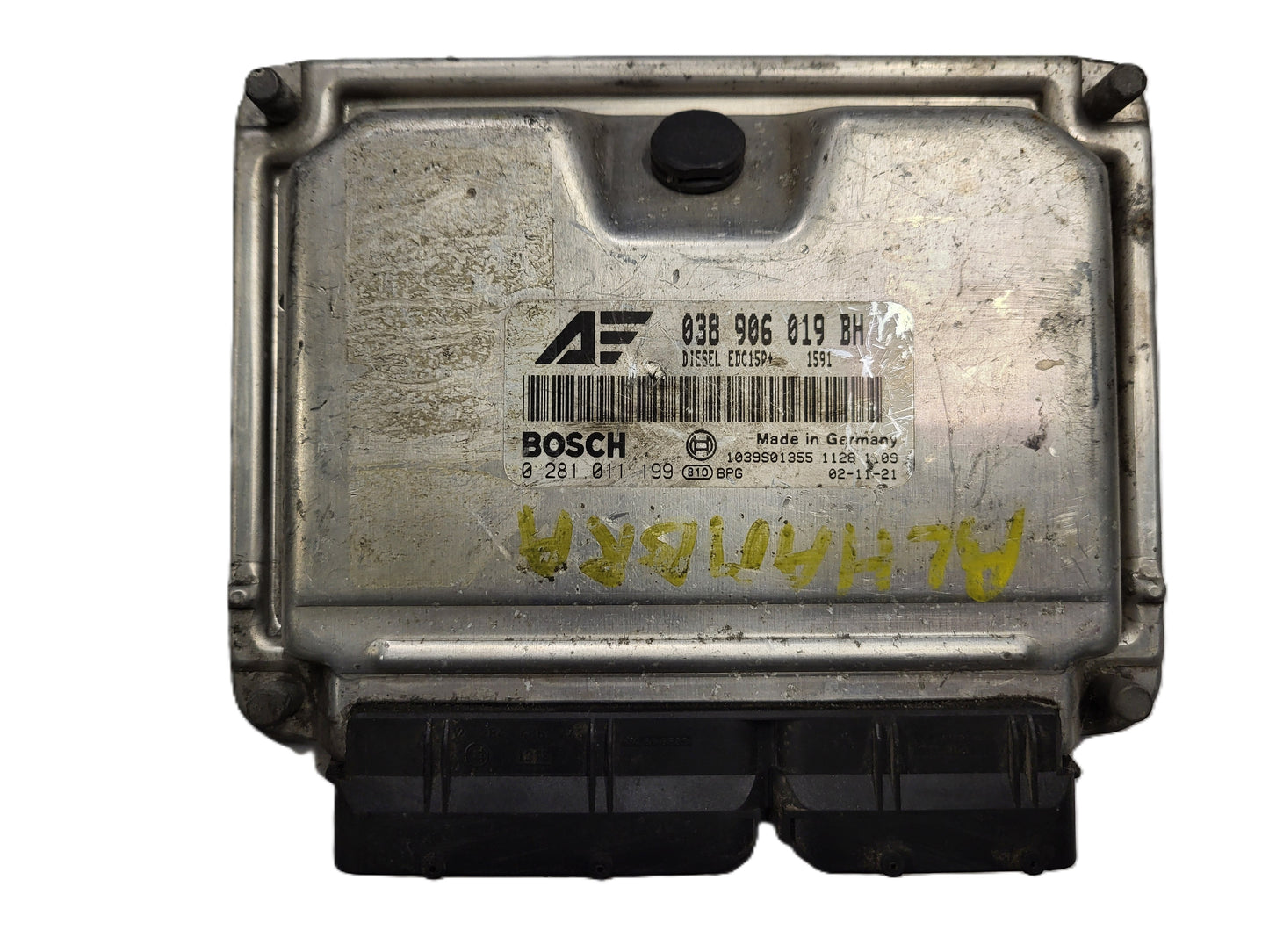 VW SHARAN ECU / 038906019BH / 0281011199 / EDC15P+ / BOSCH