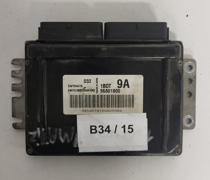 CHEVROLET MATIZ  ECU / 96801800 / 5WY5407A / 1BOT / 9A / D32