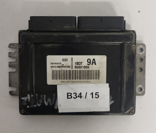 CHEVROLET MATIZ  ECU / 96801800 / 5WY5407A / 1BOT / 9A / D32
