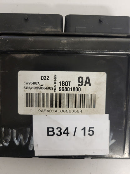 CHEVROLET MATIZ  ECU / 96801800 / 5WY5407A / 1BOT / 9A / D32