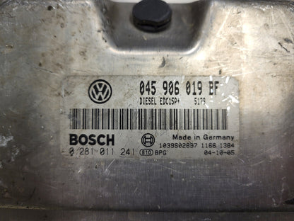 VW POLO ECU / 045906019BF / 0281011241 / EDC15P+ / BOSCH