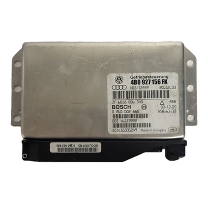 AUDI A6 C5 CAMBIO ECU / 4B0927156FK / 0260002885 / ZF6058006340 / BOSCH - B34-17 - 1