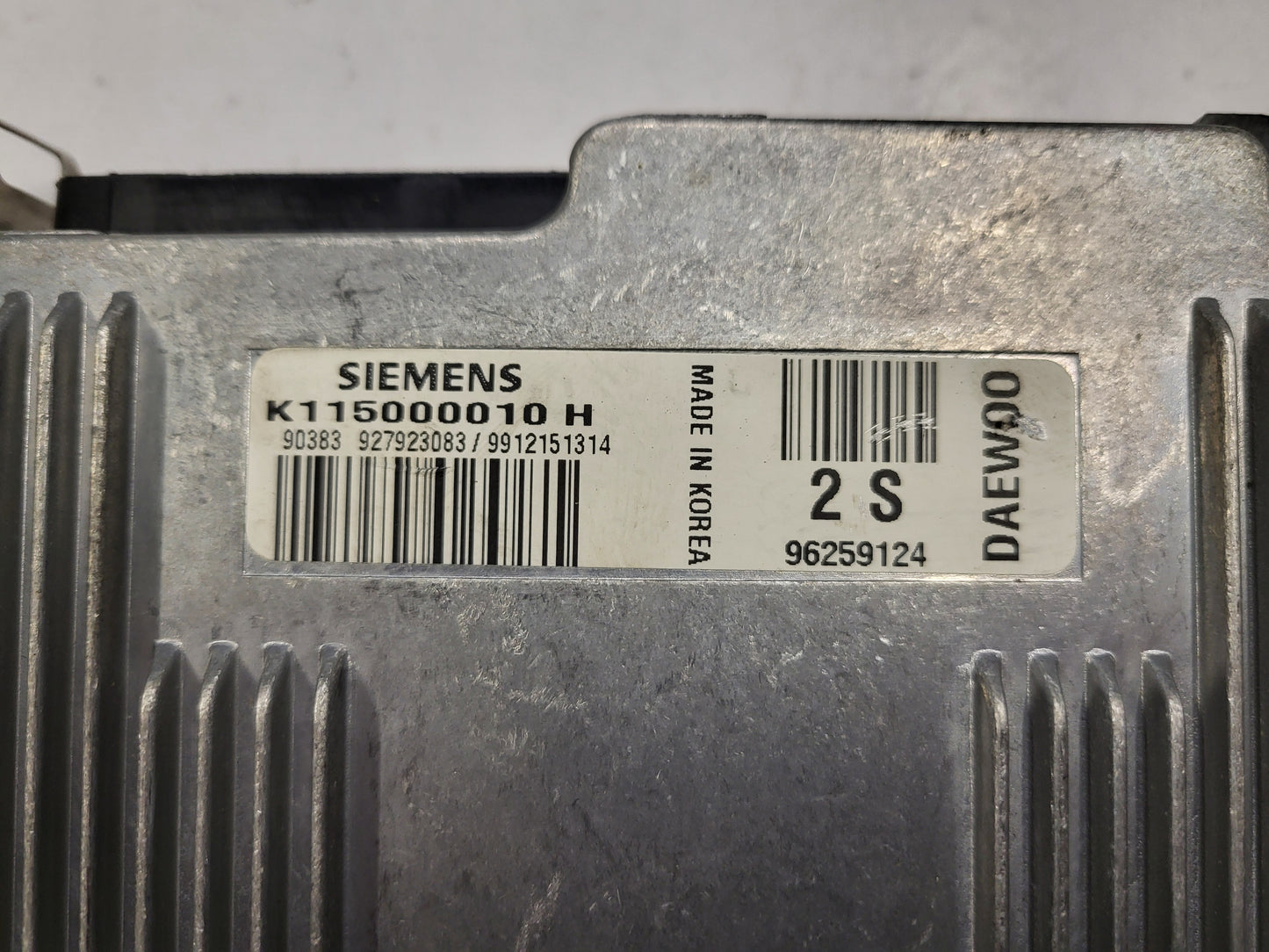 DAEWOO MATIZ ECU / K115000010H / 96259124 / SIEMENS