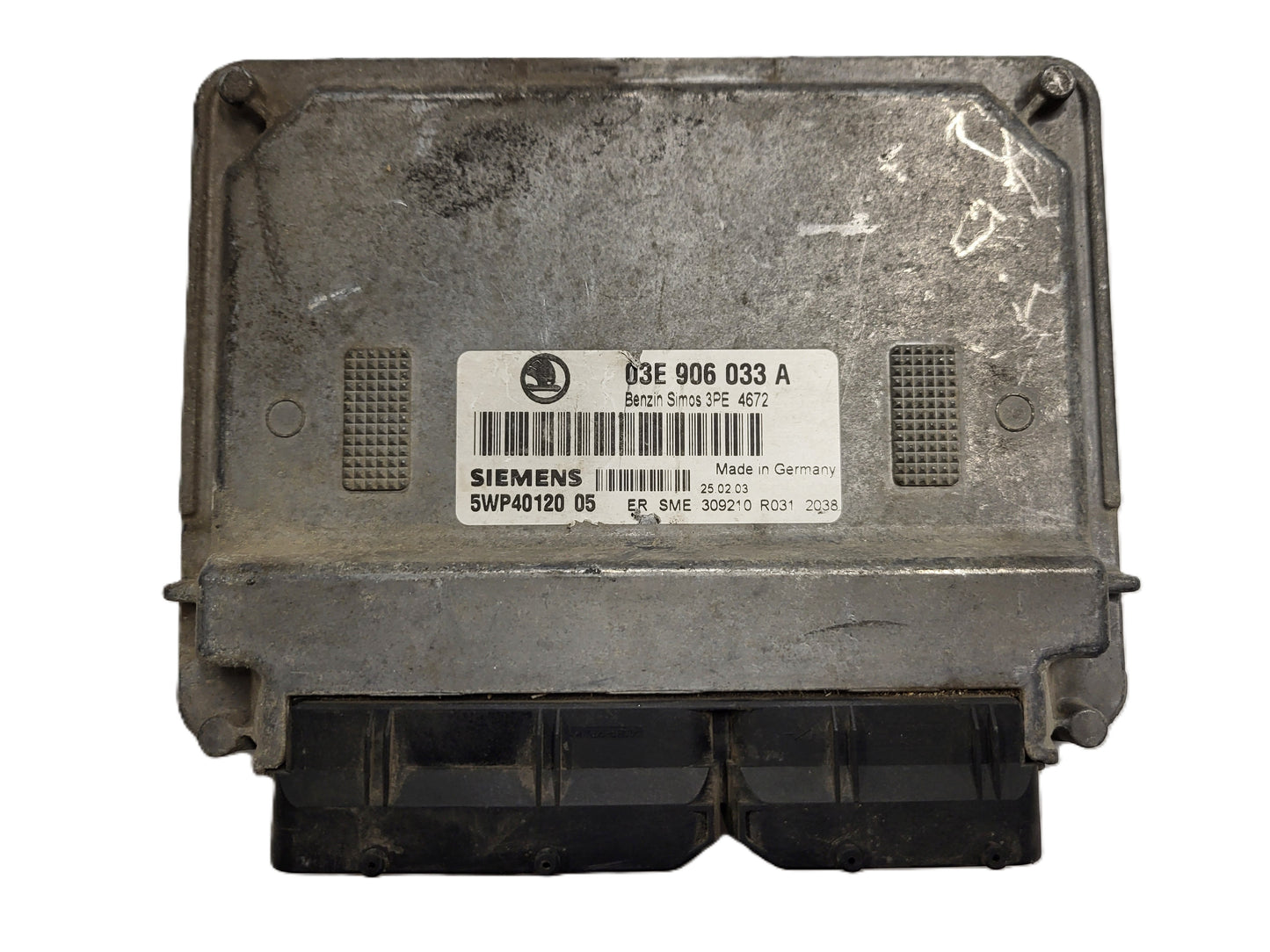 SKODA FABIA ECU / 03E906033A / 5WP40120 05 / SIEMENS