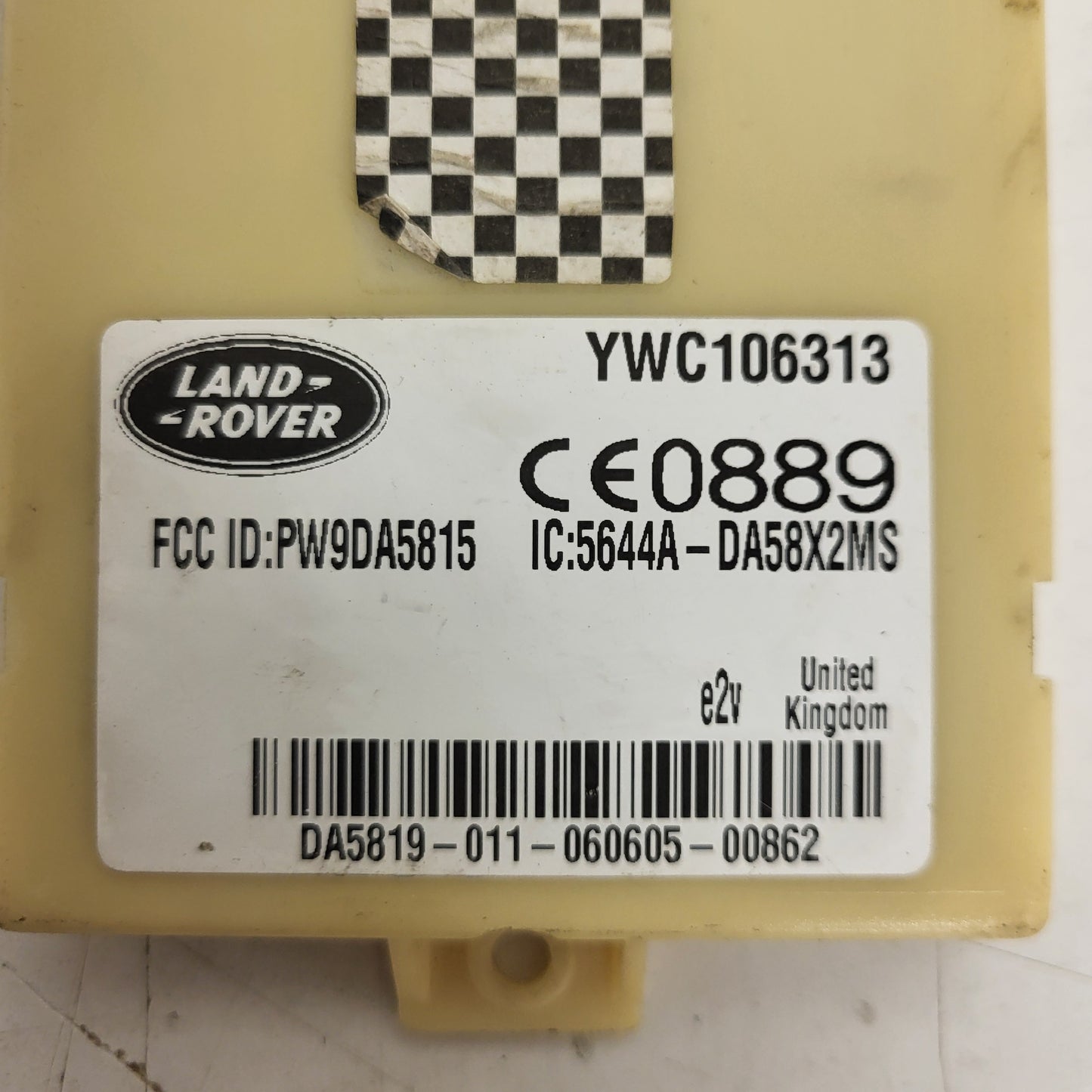 LAND RTOVER FREELANDER ECU MODULE / YWC106313 / YWC 106313