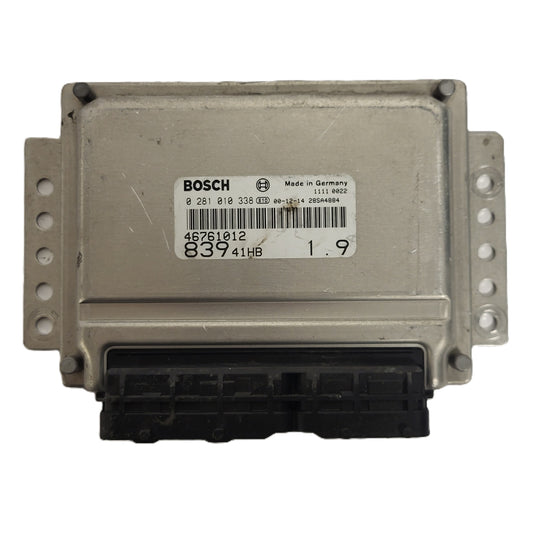 LANCIA LYBRA 1.9 JTD ECU / 0281010338 / 46761012 / BOSCH
