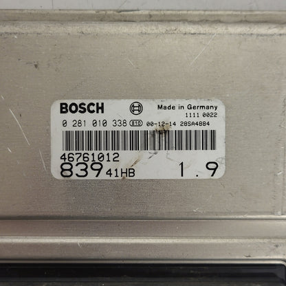 LANCIA LYBRA 1.9 JTD ECU / 0281010338 / 46761012 / BOSCH