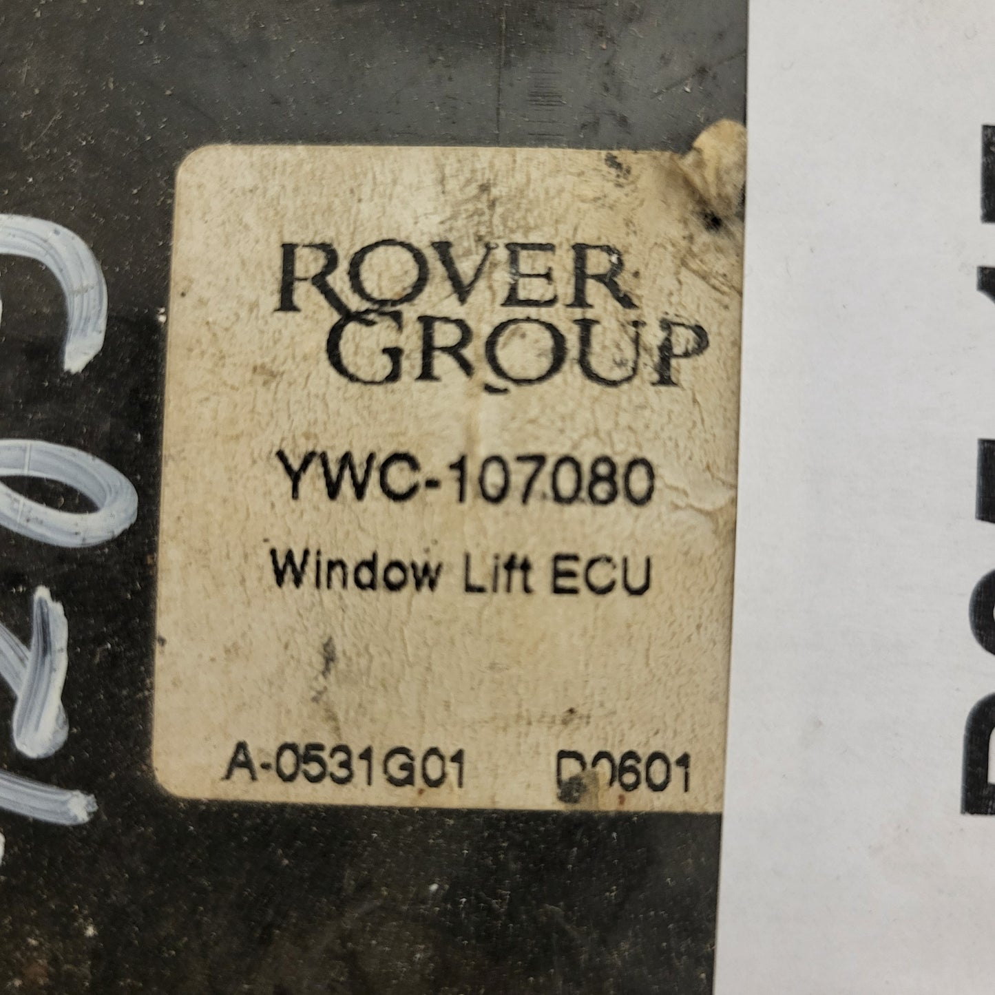 LAND ROVER FREELANDER WINDOW MODULE ECU ALZACRISTALLI / YWC107080 / YWC 107080