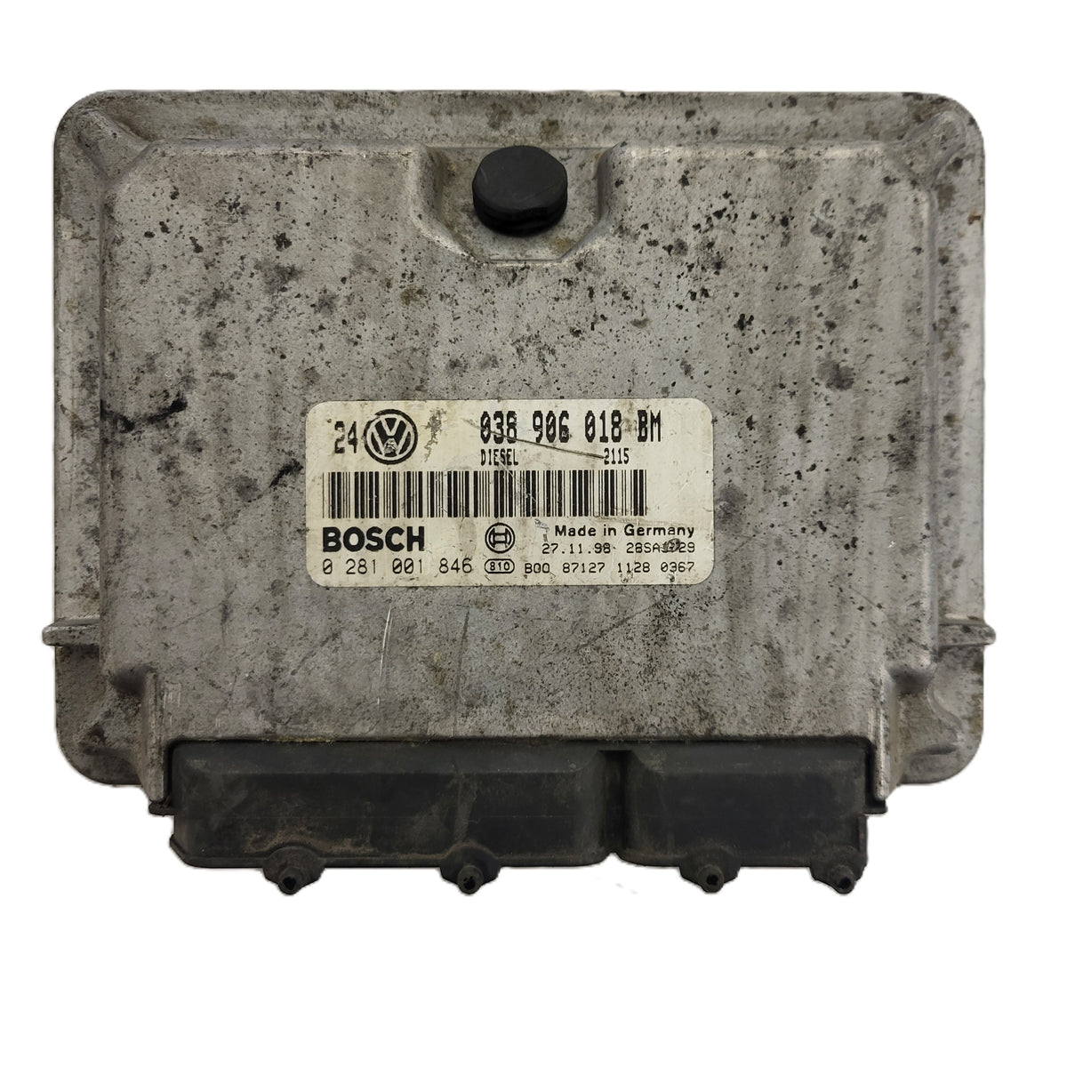Fiat Punto ECU / MJD 6JF.P1 / 55195172 / HW01A / 71600.003.01 / MAGNETI MARELLI - B35-18 - 1