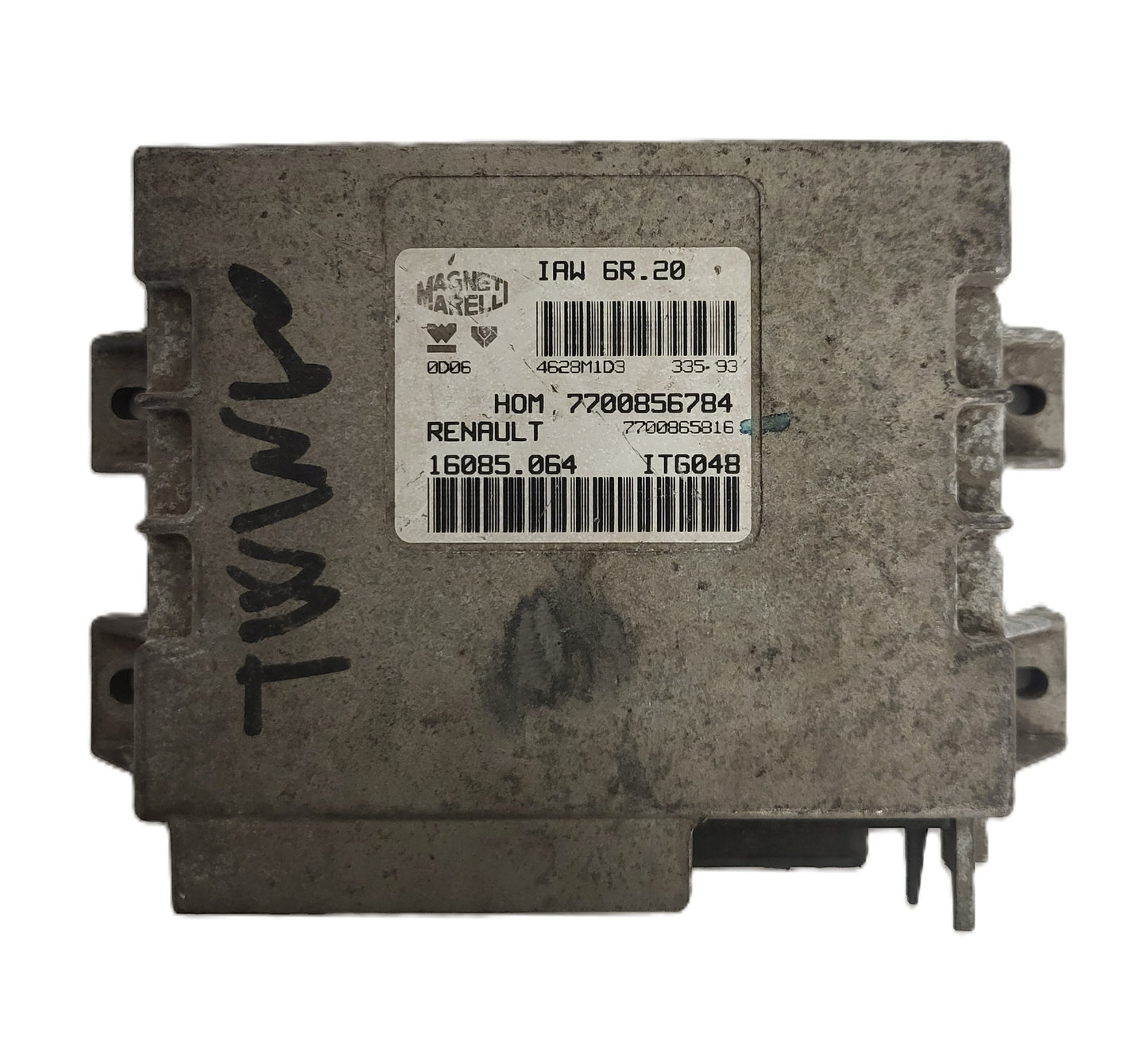 Renault ECU / 7700856784 / IAW6R.20 / 7700865819 / 16085.074 / MAGNETI MARELLI