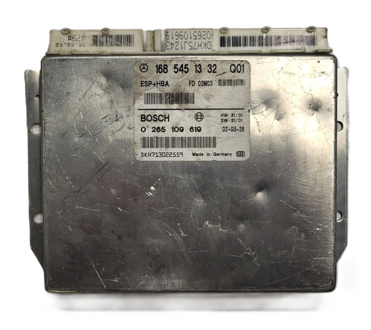 MERCDES BENZ ECU / 1685451332 / 0265109619 / BOSCH / ESP HBA