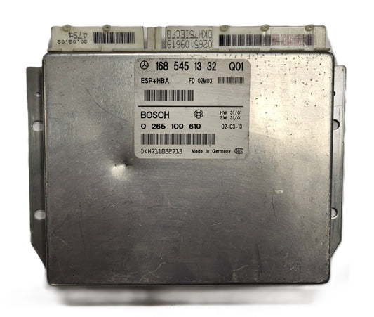 MERCDES BENZ ECU / 1685451332 / 0265109619 / BOSCH / ESP HBA