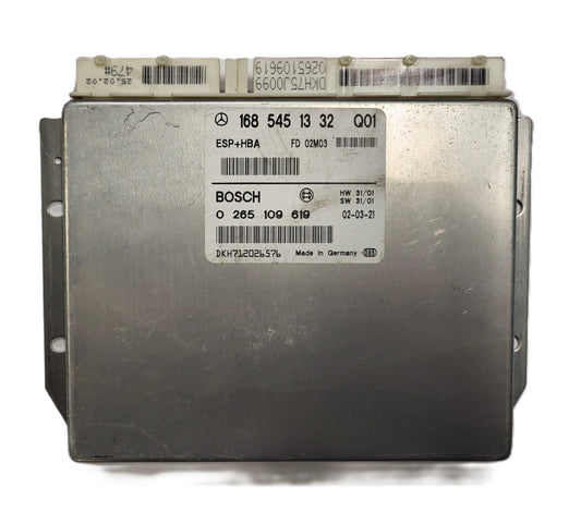 MERCDES BENZ ECU / 1685451332 / 0265109619 / BOSCH / ESP HBA