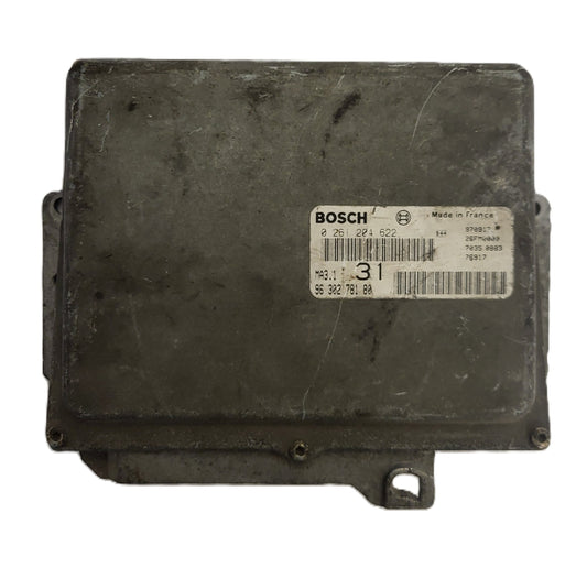 Peugeot 106 Citroen Saxo 1.1 ECU / 0261204622 / 9630278180 / MA3.1 / BOSCH