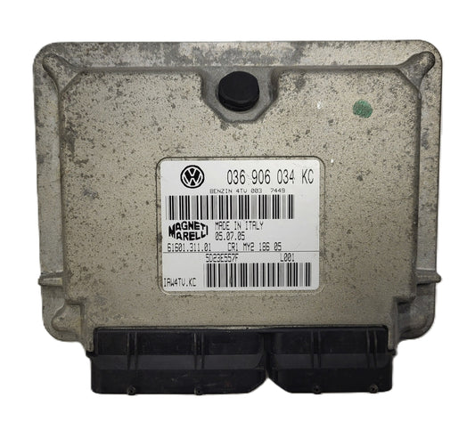 VOLKSWAGEN SEAT ECU / 036906034KC / IAW 4TV.KC / 61601.311.01 / MAGNETI MARELLI