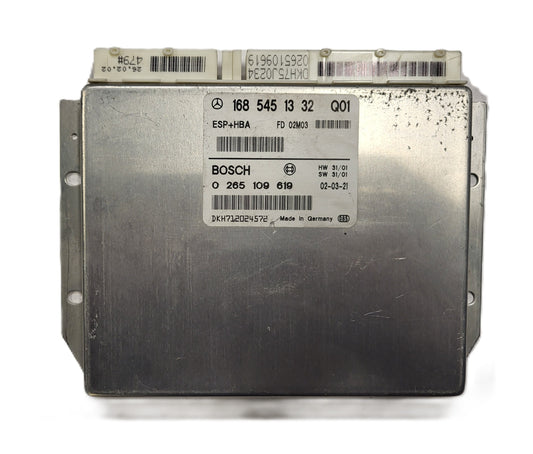 MERCDES BENZ ECU / 1685451332 / 0265109619 / BOSCH / ESP HBA