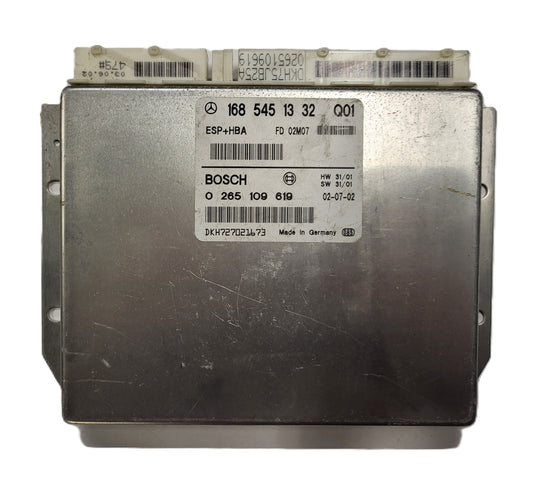 MERCDES BENZ ECU / 1685451332 / 0265109619 / BOSCH / ESP HBA