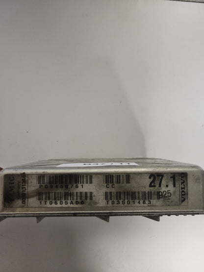 Volvo S60 V70 XC70 S80 ECU / P09480761 / 1T0505A00 / T02060554 / TEMIC