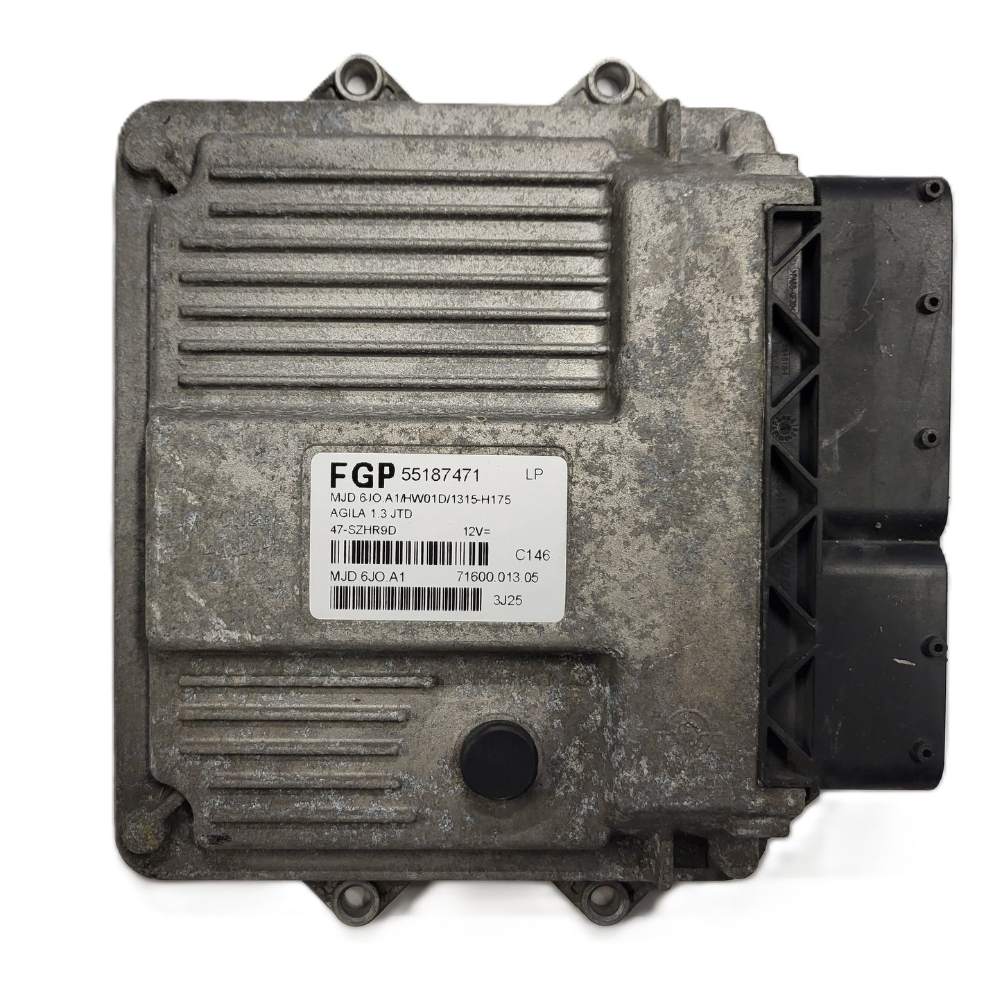 OPEL AGILA 1.3 ECU / 55187471 / MJD 6JO.A1 / HW01D / MAGNETI MARELLI