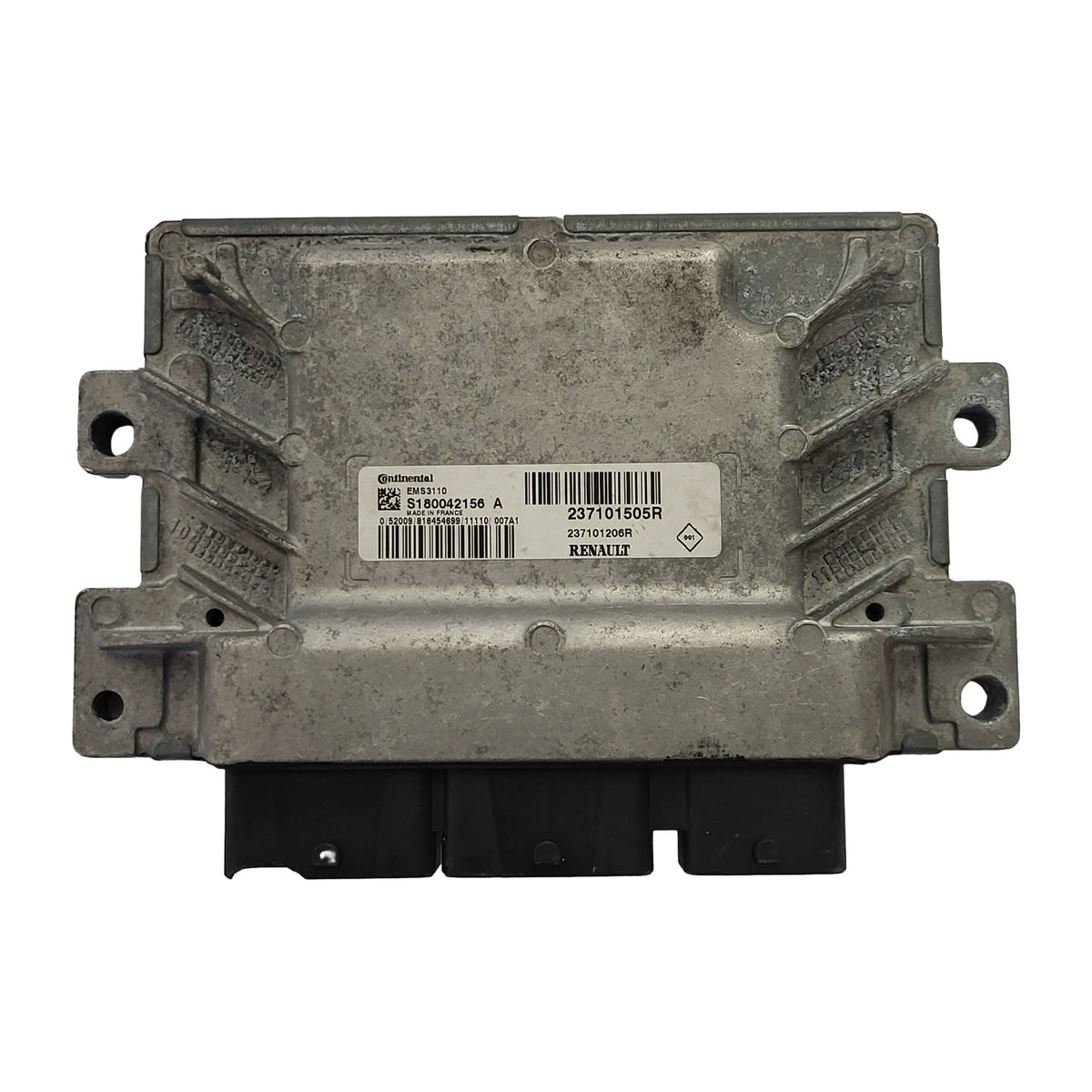 RENAULT CLIO ECU / EMS3110 / S180042156 / S180042156A / 237101505R / 237101206R - B37-15 - 1