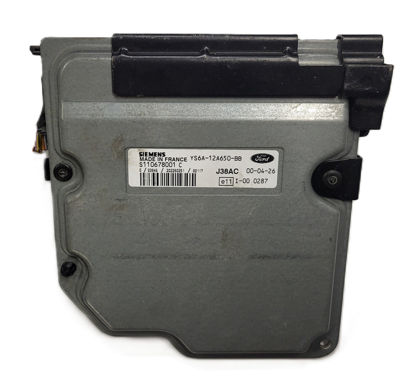 FORD FIESTA ECU / S110678001C / YS6A-12A650-BB / S110678001 / J38AC / SIEMENS