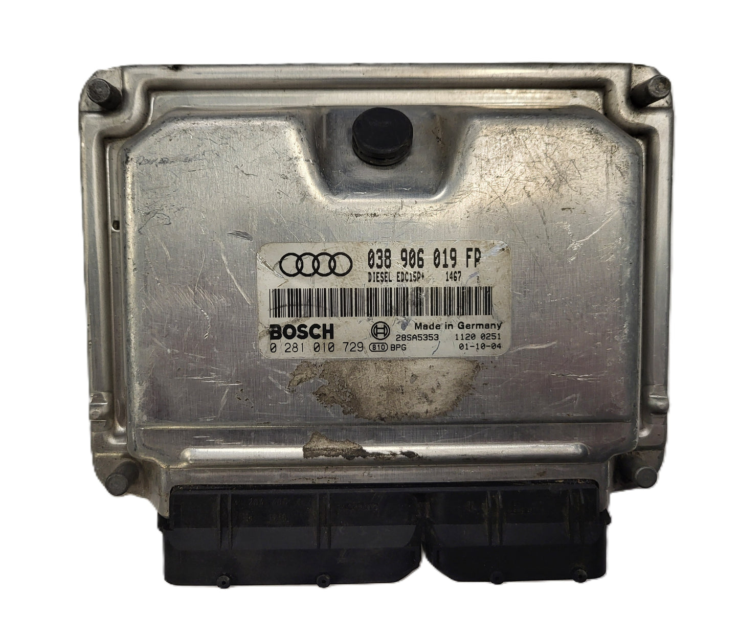 VW AUDI ECU / 038906019FP / 0281010729 / EDC15P+ / BOSCH