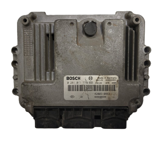 RENAULT MEGANE SCENIC ECU / 0281011776 / 8200310863 / 8200386508 / BOSCH