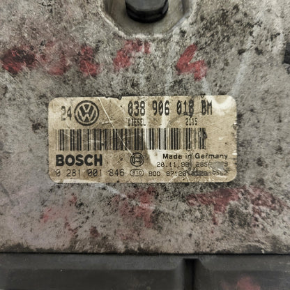 VW GOLF 4 1.9 ECU / 038906018BM / 0281001846 / BOSCH