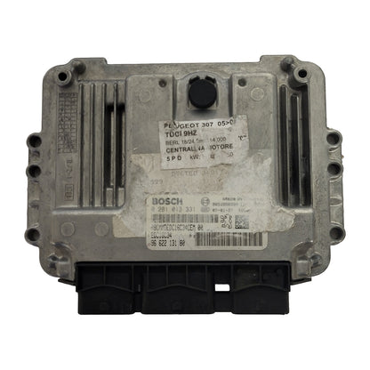 PEUGEOT CITROEN ECU / 0281013331 / 9662213180 / EDC16C34 / 9653958980 / BOSCH - B37-22 - 1