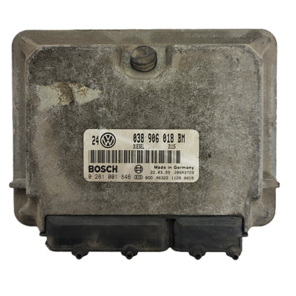 VW GOLF 4 1.9 ECU / 038906018BM / 0281001846 / BOSCH