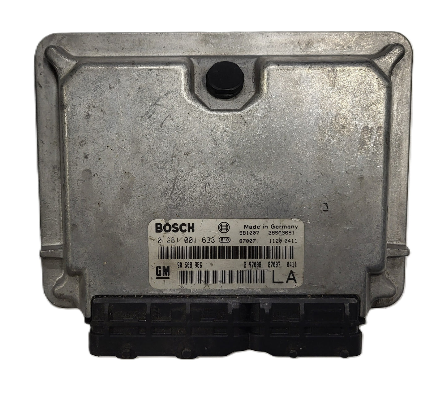 Opel ECU / 0281001633 / 90508986 / 28SA3691 / BOSCH