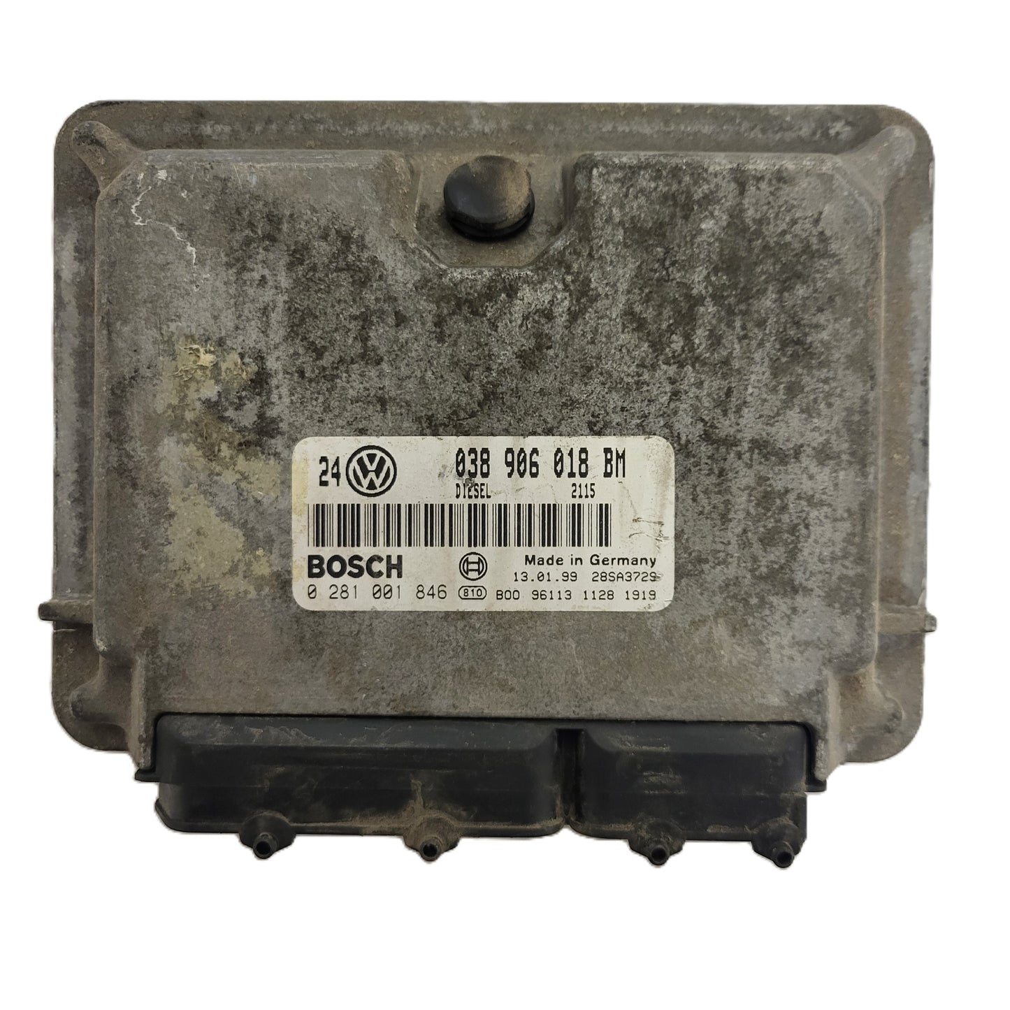 VW GOLF 4 1.9 ECU / 038906018BM / 0281001846 / BOSCH