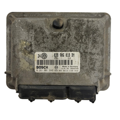 VW GOLF 4 1.9 ECU / 038906018BM / 0281001846 / BOSCH
